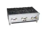 Copper Beech CBHP36-6 6 Burner Hotplate, Countertop, Gas