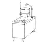 Crown DMT-10 Kettle/Cabinet Assembly