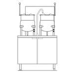 Crown GMT-6-6 Kettle/Cabinet Assembly