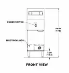 Dean Industries Dean SR114E Super Runner Value Fryer