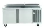 Delfield 18672PTBMP 72'' Refrigerated Pizza Prep Table