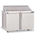 Delfield 4448NP-18M 48.13'' Mega Top Refrigerated Salad / Sandwich Prep Table