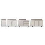 Delfield 4460NP-12 60.13'' Refrigerated Salad / Sandwich Prep Table