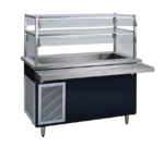 Delfield KCSC-36-BP Shelleyglas® Serving Counter, Cold Food, Fiberglass Reinforced Polyester with Stainless Steel Countertop