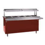 Delfield KCSC-60-EFP Shelleyglas® LiquiTec™ Serving Counter, Cold Food, Fiberglass Reinforced Polyester with Stainless Steel Countertop