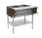 Eagle Group AWT2-LP-1X Liquid propane Hot Food Table with Open Base