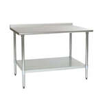 Eagle Group BPT-2436EB-UT Work Table with Stainless Steel Top - 36"W x 24"D