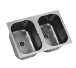 Eagle Group FDI-14-16-9.5-2 Weld-In Sink