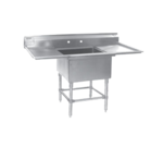 Eagle Group FN2018-1-36L-14/3 57.5" W One Compartment Sink With Left-hand Drainboard