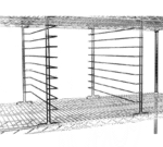 Eagle Group HDTS24-E Tray Slides