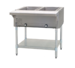 Eagle Group HT2-LP Liquid propane Hot Food Table with Open Base