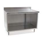 Eagle Group OB3096SEM Open Front Cabinet Base Work Table with Stainless Steel Top