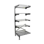 Eagle Group Q1830VG86A-5D Q-LEVER Cantilever Add-On Shelving Unit,  5-tier,  31-1/2"W x 23"D x 86"H overall size