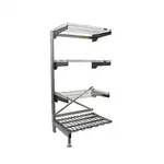 Eagle Group Q2442V76A-4D Q-LEVER Cantilever Add-On Shelving Unit,  4-tier,  43-1/2"W x 29"D x 76"H overall size