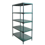 Eagle Group QPMU1848E-G5-74 QuadPLUS™ 48"W x 18"D Shelving, Plastic with Metal Frame -