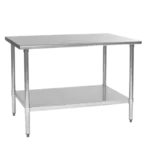 Eagle Group T3060B-3VP Work Table,

Stainless Steel Top
with 
and 
- 600"W x 300"D