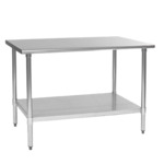 Eagle Group T3672B 36" x 72" Work Table with Stainless Steel Top