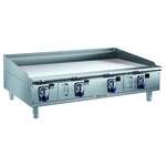 Electrolux Professional 169184 EMPower 48.03'' Countertop Gas Griddle with Thermostatic Controls - 104,000 BTU