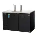 Everest Refrigeration EBD2-24 2 Taps Draft Beer Cooler