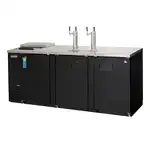 Everest Refrigeration EBD4-CT 4 Taps Draft Beer Cooler