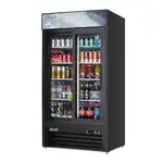 Everest Refrigeration EMGR33B 39.38'' Refrigerated Glass Door Merchandiser