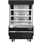 Everest Refrigeration EOMV-36-B-28-S Air Curtain Merchandiser, 37.25''