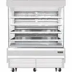 Everest Refrigeration EOMV-72-W-28-T Air Curtain Merchandiser, 73.25''