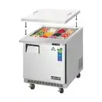 Everest Refrigeration EOTP1 27.75'' Mega Top Refrigerated Salad / Sandwich Prep Table