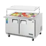 Everest Refrigeration EOTP2 47.5'' Mega Top Refrigerated Salad / Sandwich Prep Table