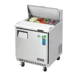 Everest Refrigeration EPBNR1 27.75'' Refrigerated Salad / Sandwich Prep Table