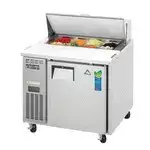 Everest Refrigeration EPR1-24 35.63'' Refrigerated Salad / Sandwich Prep Table