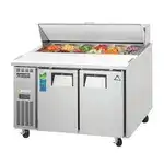 Everest Refrigeration EPR2 47.5'' Refrigerated Salad / Sandwich Prep Table