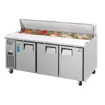 Everest Refrigeration EPR3 71.13'' Refrigerated Salad / Sandwich Prep Table