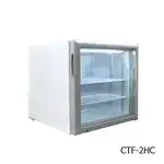 Excellence CTF-2HCMS Countertop Display Merchandiser Freezer/Ice Cream Freezer