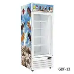 Excellence GDF-13 Glass Door Freezer, Reach-In - 1 Section