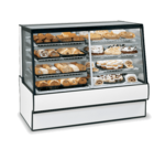 Federal Industries SGR5948DZ High Volume Vertical Dual Zone Bakery Case Refrigerated Left Non-Refrigerated Right