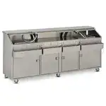 FWE / Food Warming Equipment Co., Inc. SBBC-8 60 lb. Ice Bin Stainless Steel Portable Bar