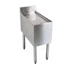 Glastender C-DBB-12 Stainless Steel Underbar Drain Workboard Unit, Freestanding, 12" x 24"