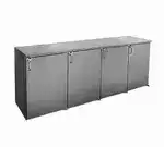 Glastender C1RB96 4 Door Refrigerated Back Bar Storage Cabinet