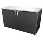 Glastender C1RL96 2 Door Refrigerated Back Bar Storage Cabinet