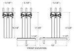 Glastender CT-3-PBR Column Draft Dispensing Tower