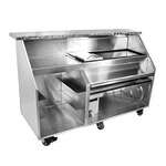 Glastender PBG78-12 Stainless Steel Portable Bar