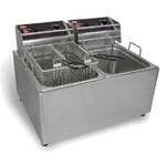 Grindmaster-Cecilware EL2X15 Countertop Split Pot Fryer