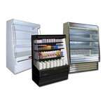 Howard-McCray R-OD30E-8-LED Air Curtain Merchandiser, 99.00''