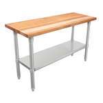 John Boos JNS1836 Work Table  wood top