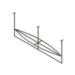 John Boos PRB04-C Pot Rack