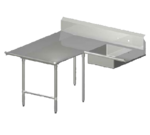 John Boos SDT4-L7072SBK-L Pro-Bowl Soiled Dishtable