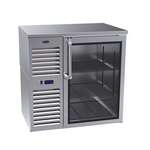 Krowne Metal BS36 1 Door Refrigerated Back Bar Storage Cabinet