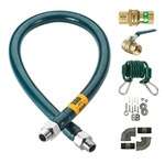 Krowne Metal C7524K Royal Series Moveable Gas Connection Kit for Canada