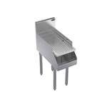 Krowne Metal KR24-RG12 Stainless Steel Underbar Drain Workboard Unit, Freestanding, 12" x 24"